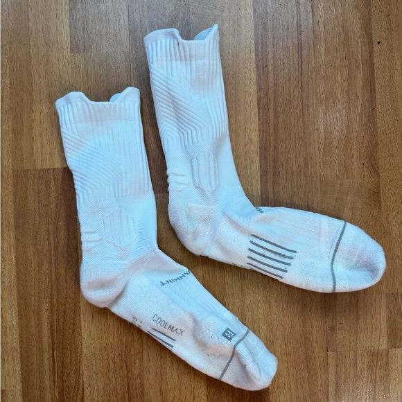 Coolmax Compression Running Cushion Crew Socks, Anti-Blister Moisture Wicking - Picture 5 of 8